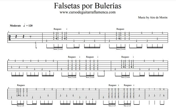 Falsetas por bulerías básico