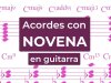 Acordes de novena